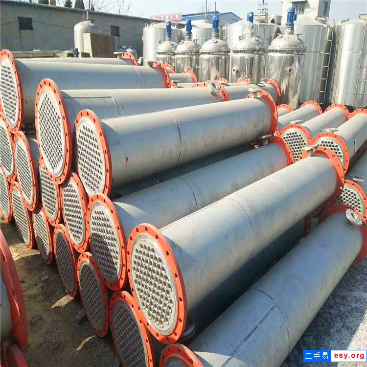 轉(zhuǎn)讓二手列管不銹鋼冷凝器-3