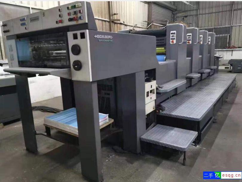 二手海德堡四开四色胶印机转让-1