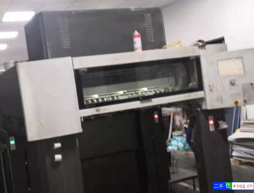 二手海德堡对开双色双面胶印机转让-2
