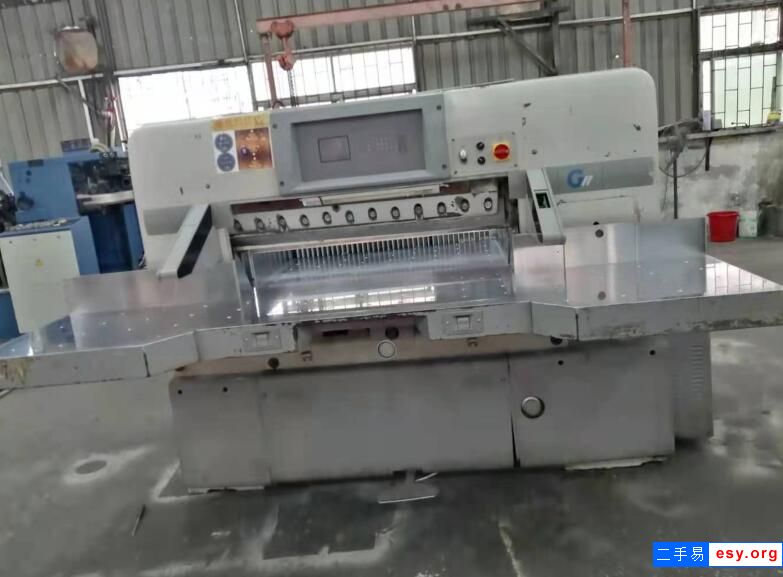 二手利通1370电脑双轨切纸机出售-1