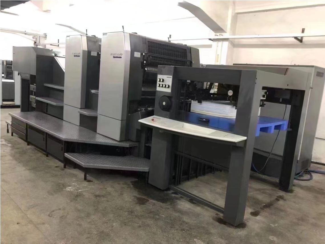 转让二手海德堡对开双色sm102-2p胶印机印通-1