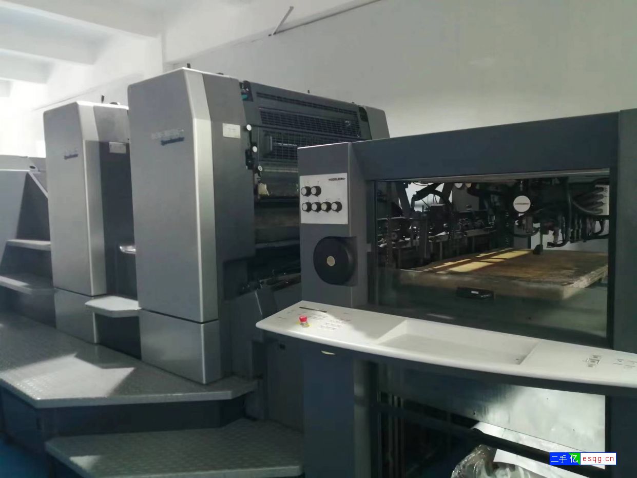 二手海德堡对开双色sm120—2p胶印机出售-2