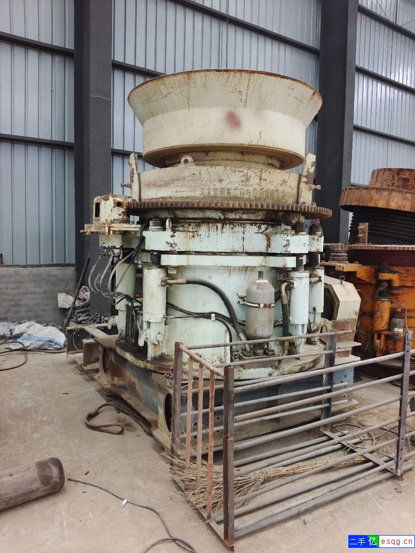 山东枣庄出售二手圆锥破碎机，型号齐全-1