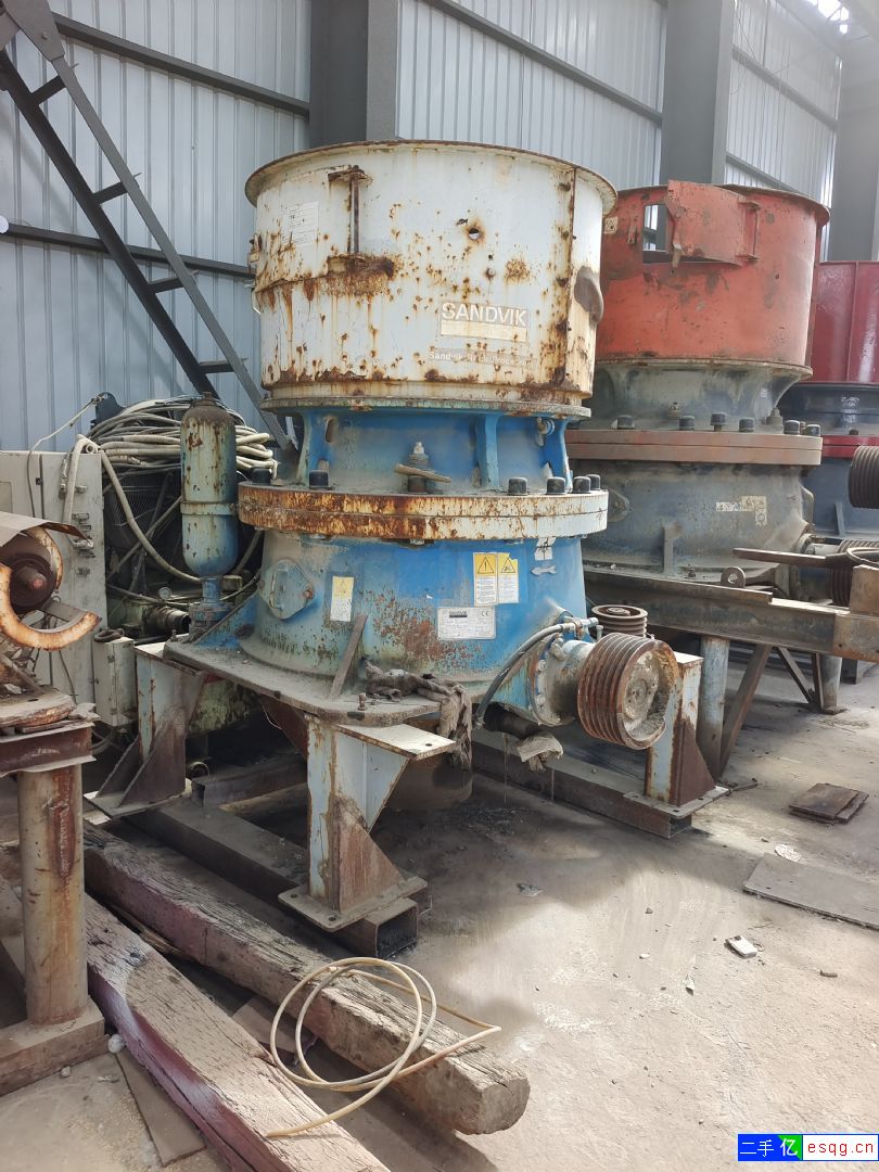 山东枣庄出售二手圆锥破碎机，型号齐全-2