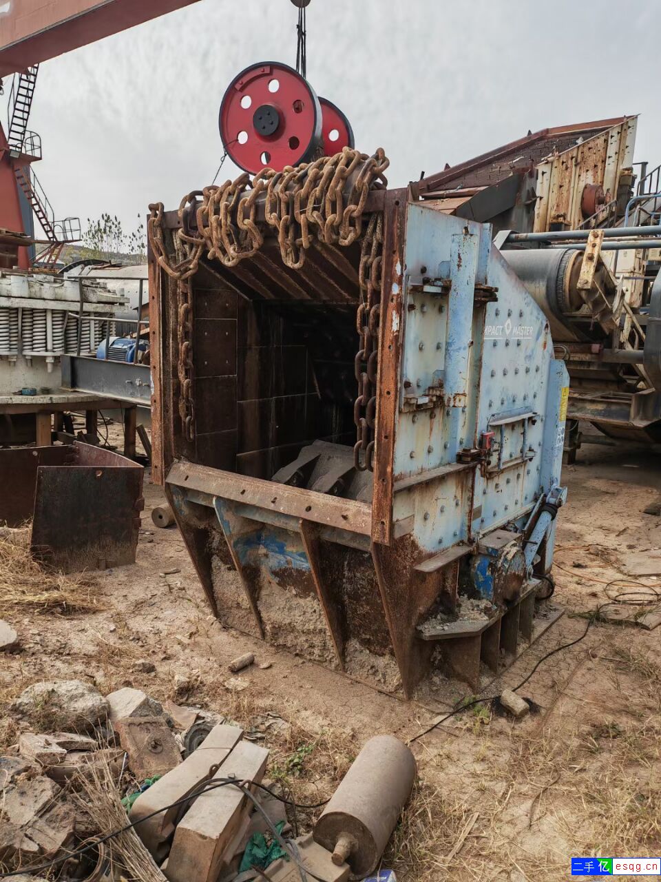 优品山特维克P500反击破碎机 枣庄二手反击破-1
