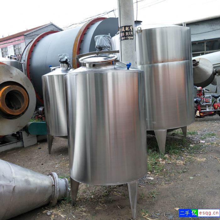 二手不锈钢储罐,搅拌罐,不锈钢设备-1