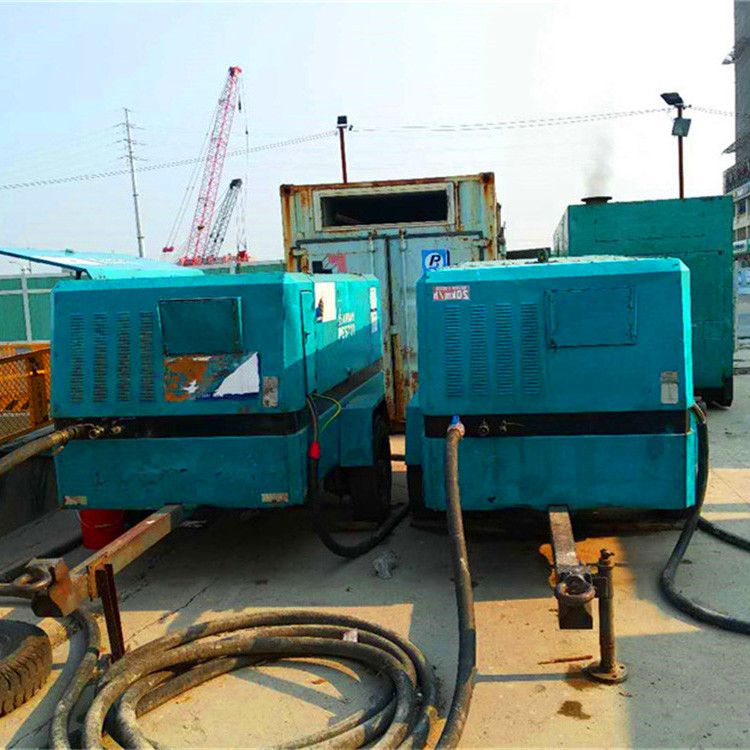 吹扫试压柴驱空气压缩机租赁服务-1