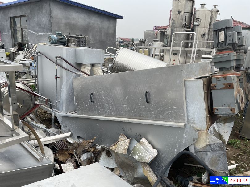 出售二手叠螺污泥脱水机 402型叠螺脱水机-1