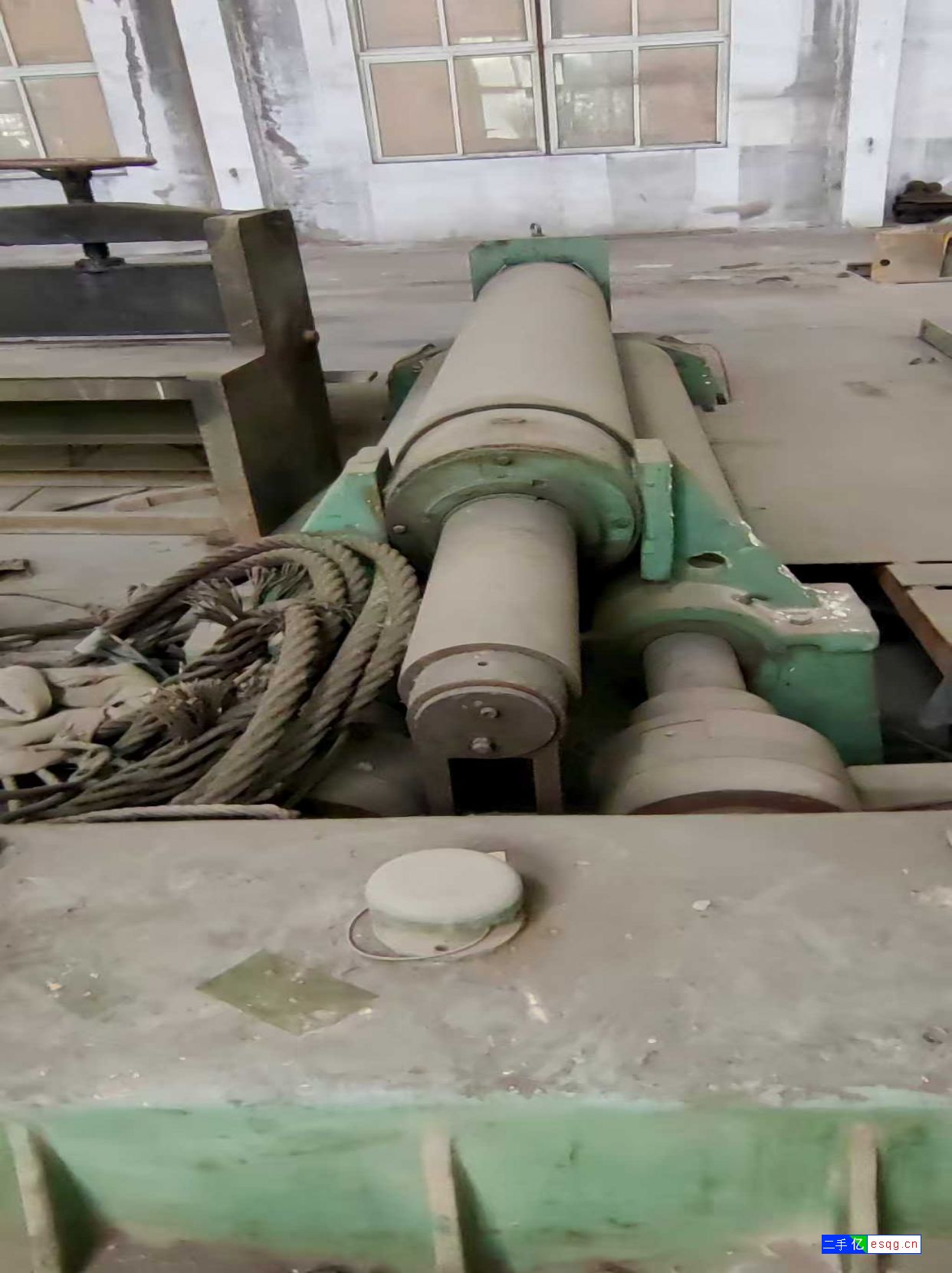 出售一台二手40X3米机械卷板机-1