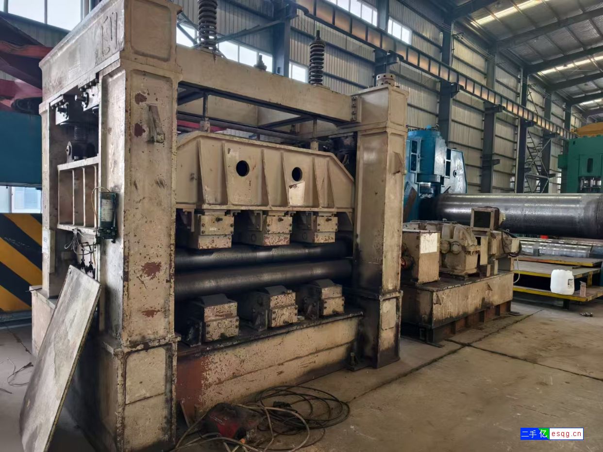 二手出售20Ʀ米钢板校平机-2