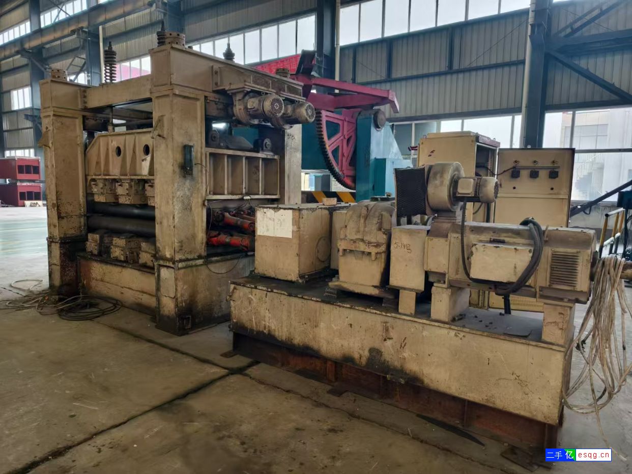 二手出售20Ʀ米钢板校平机-3