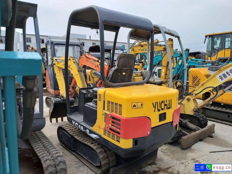 转让现车18 20 25二手小型挖掘机玉柴挖掘机-2