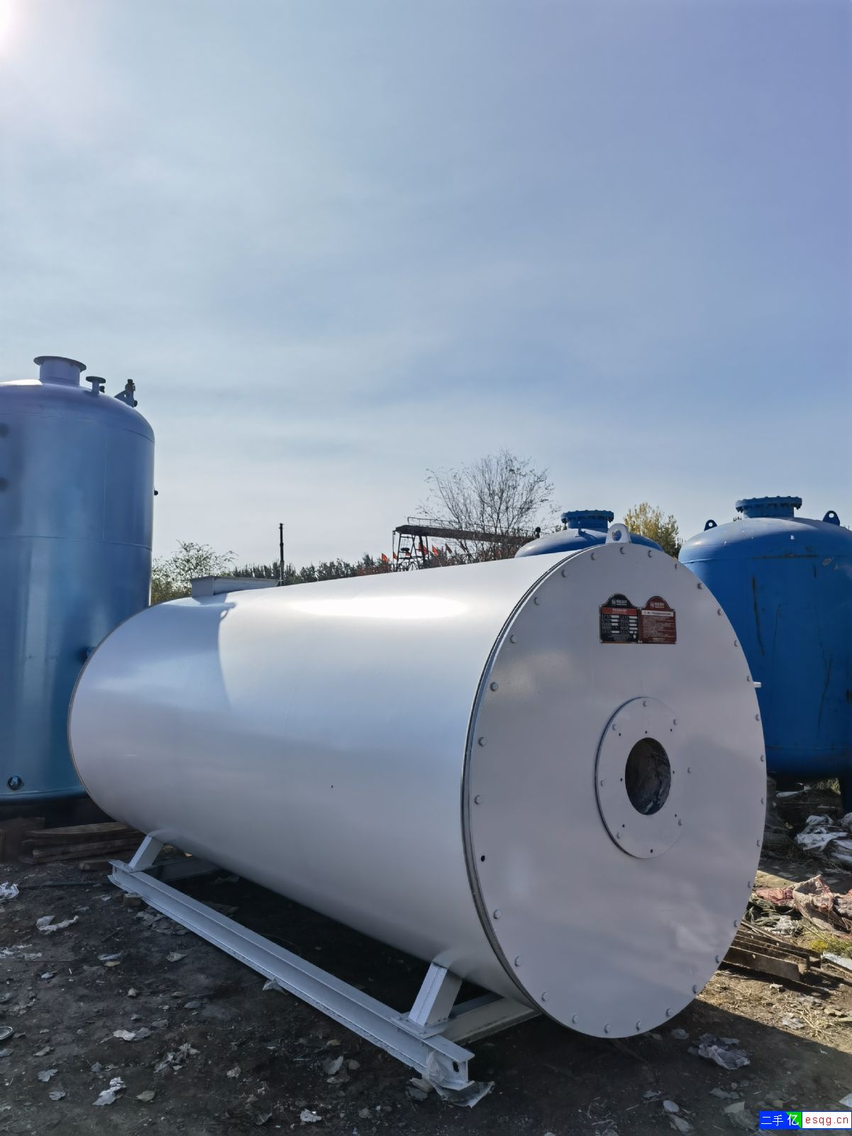 出售精品120万大卡燃气导热油锅炉-1