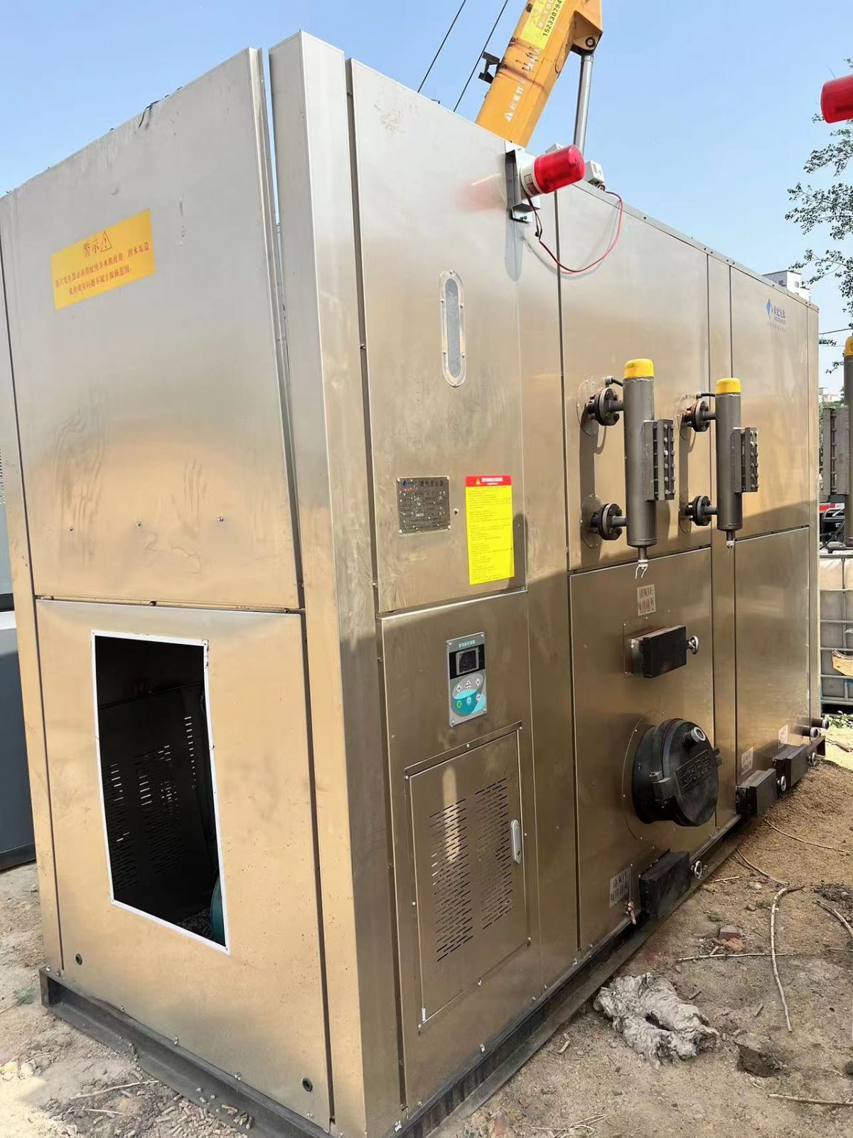 出售两吨生物质蒸汽发生器-1