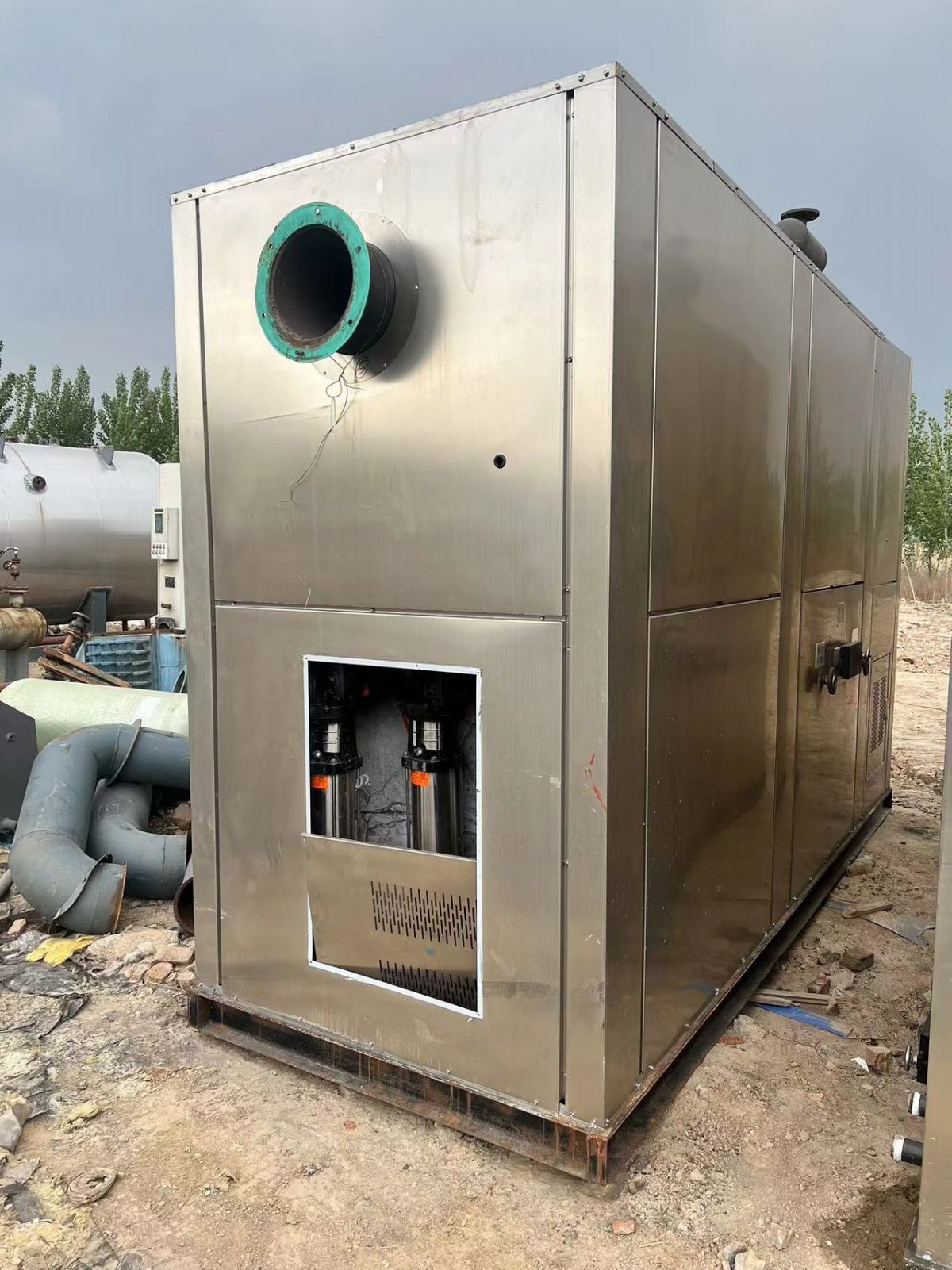 出售两吨生物质蒸汽发生器-2