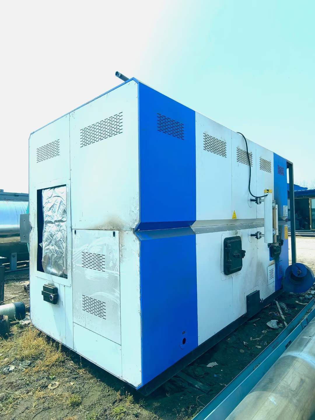 出售精品两吨浙江聚能牌生物质蒸汽发生器-2