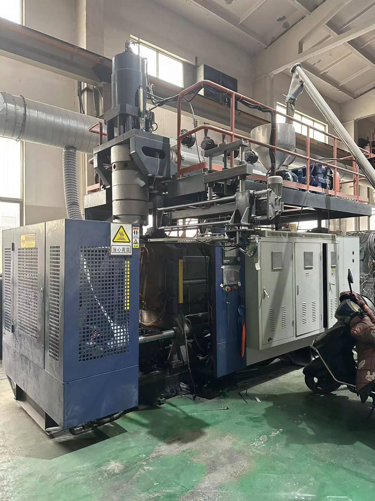 3台80-90-100化工桶吹塑机转让-1