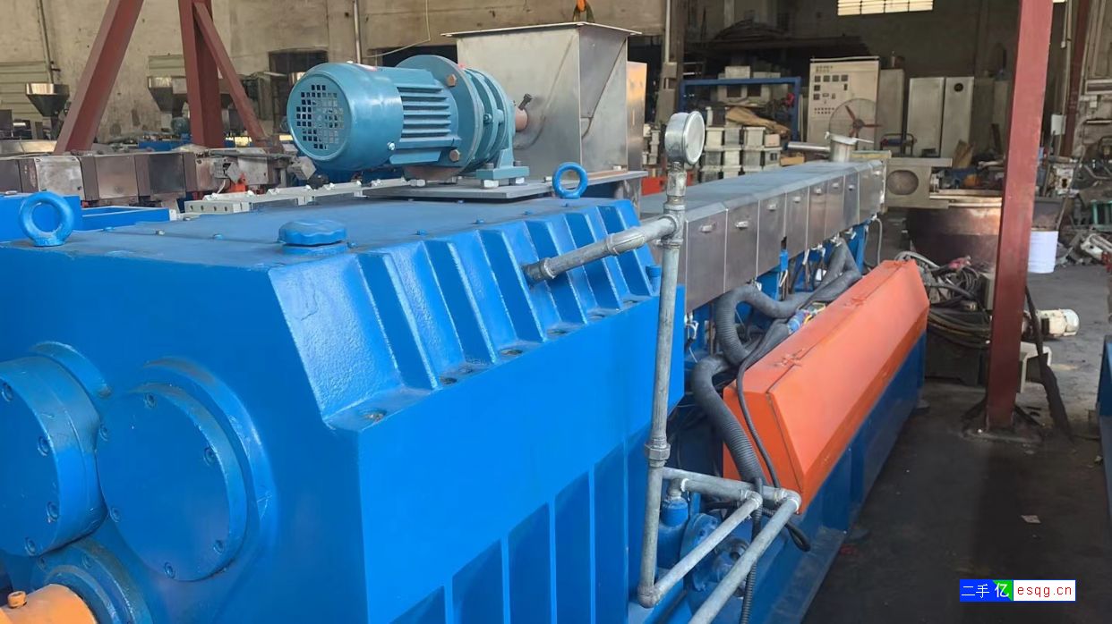 转让二手75B双螺杆造粒机 塑料造粒机-1