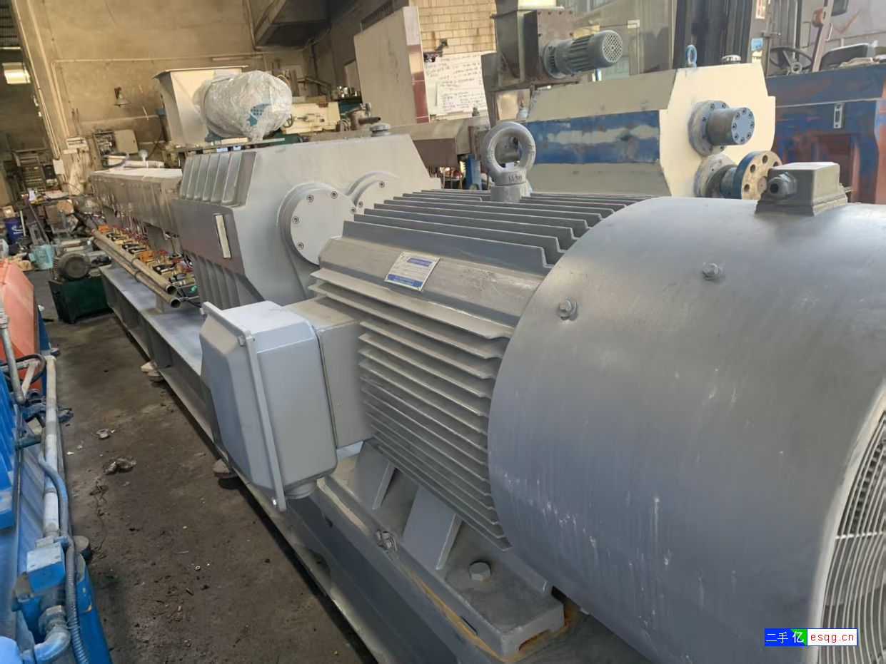 转让二手双螺杆造粒机75B-2