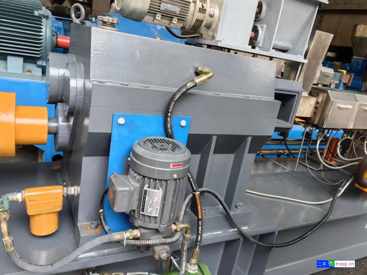 转让8成新二手65B双螺杆造粒机二手塑料造粒机-2