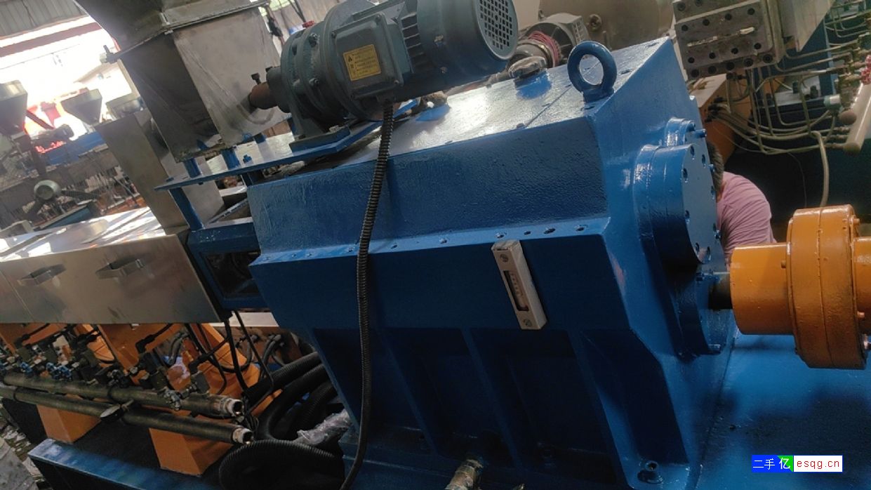 转让二手50B双螺杆造粒机 色母造粒机质量保证-2