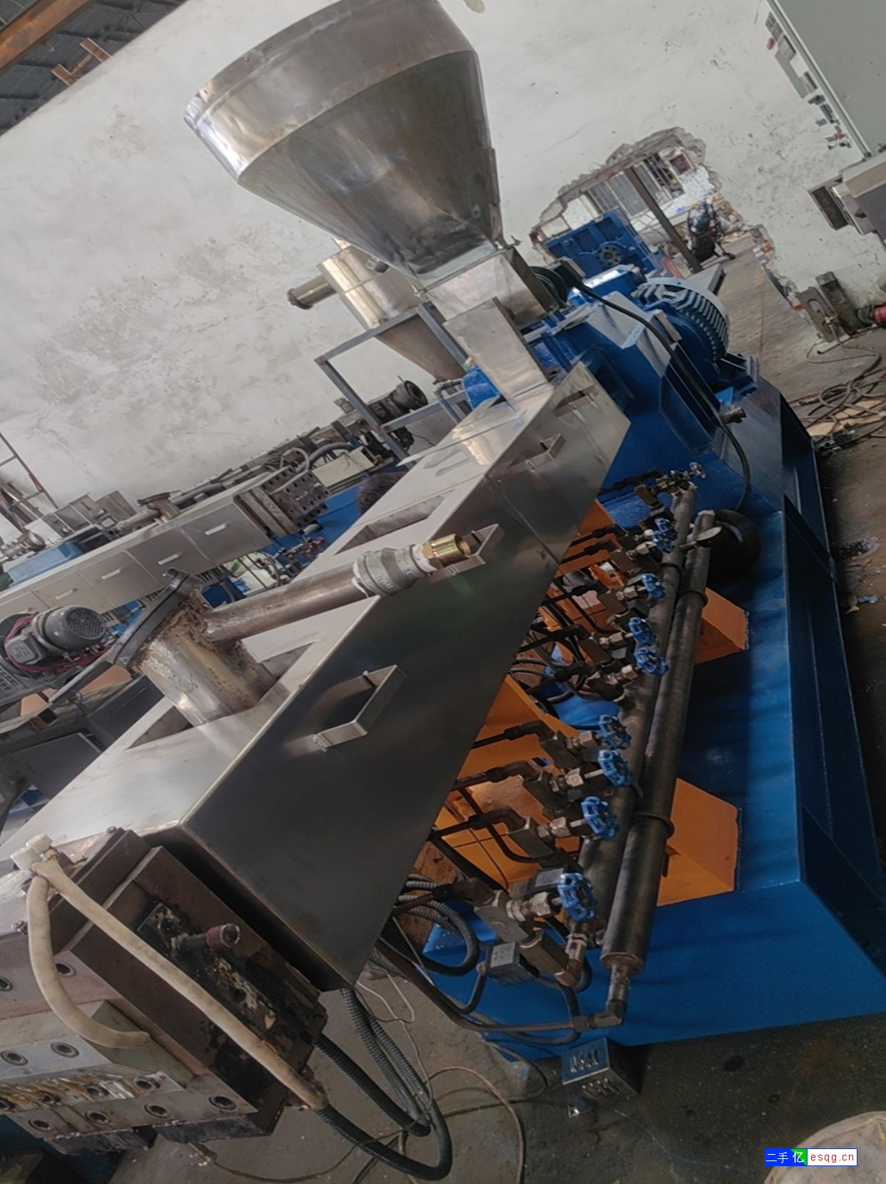 转让二手50B双螺杆造粒机 色母造粒机质量保证-1