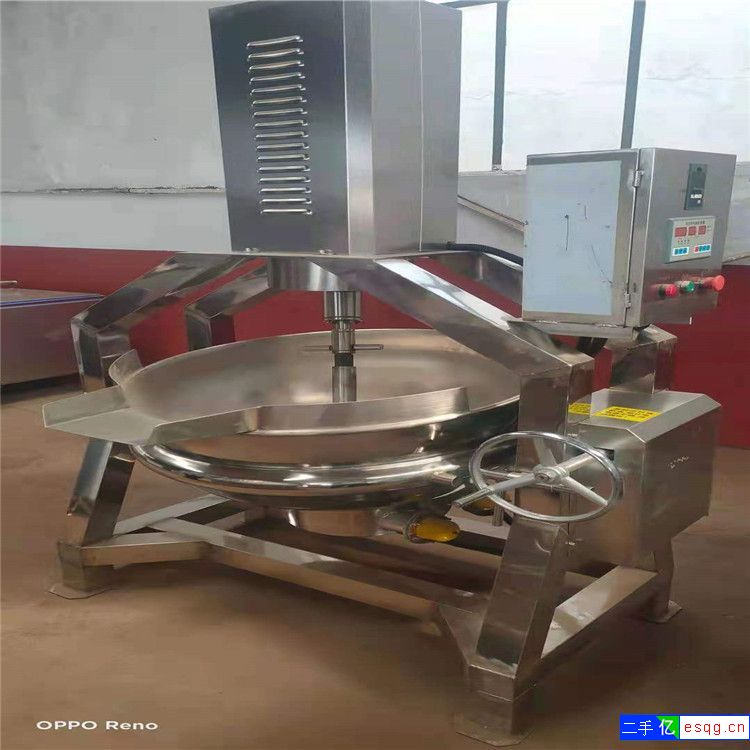 出售二手不锈钢食品蒸煮高压夹层锅 不锈钢电加热夹层-2