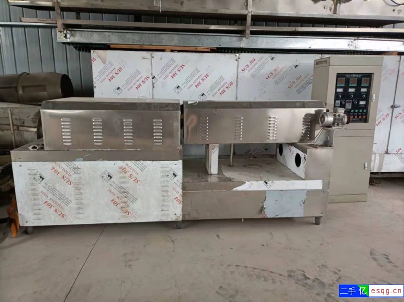 转让65型双螺杆膨化机二手狗猫粮膨化机 鱼饲料膨化-1