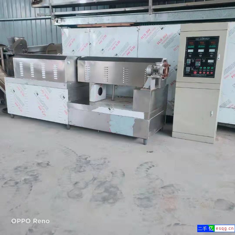 转让65型双螺杆膨化机二手狗猫粮膨化机 鱼饲料膨化-2