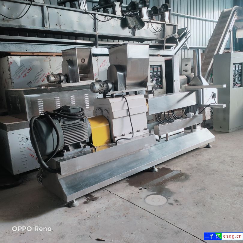 转让70型双螺杆膨化机 二手预糊化膨化机-2