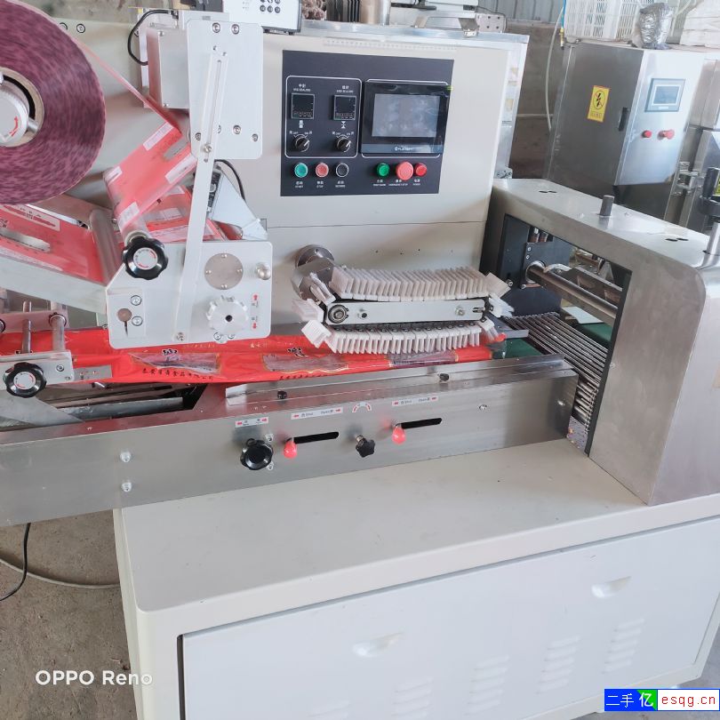 转让二手450型枕式包装机 二手高速伺服包装机 二-2