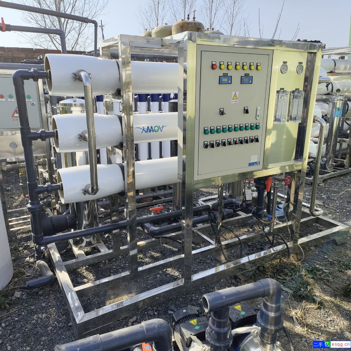 出售二手6吨双机水处理 二手3吨-1