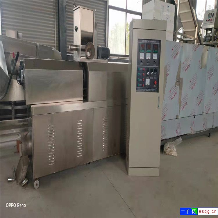 转让70型双螺杆膨化机 二手狗粮膨化机 二手变频膨-2