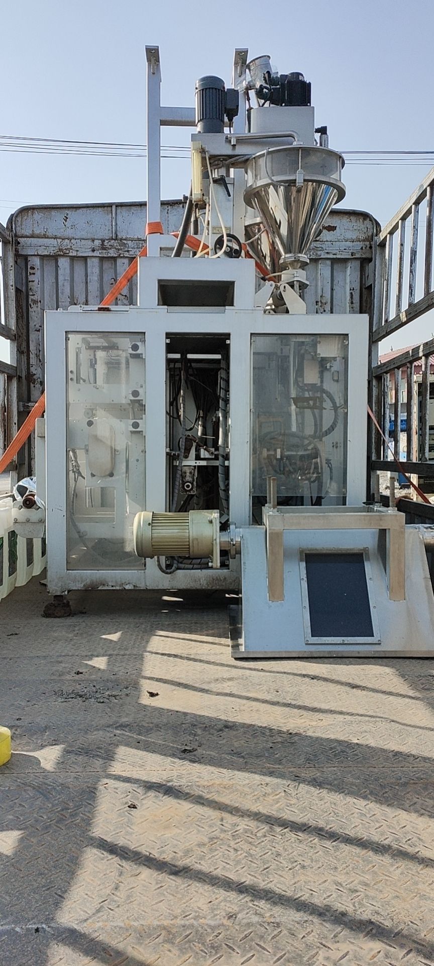 转让二手420型液体包装机  二手番茄酱料包装机-2