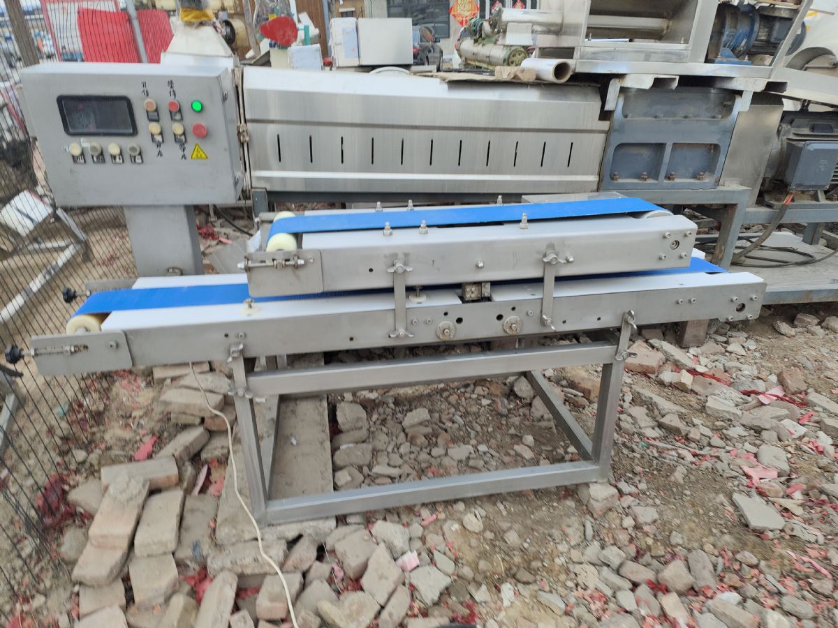 转让二手鲜肉开片机 全自动快速切片机-2