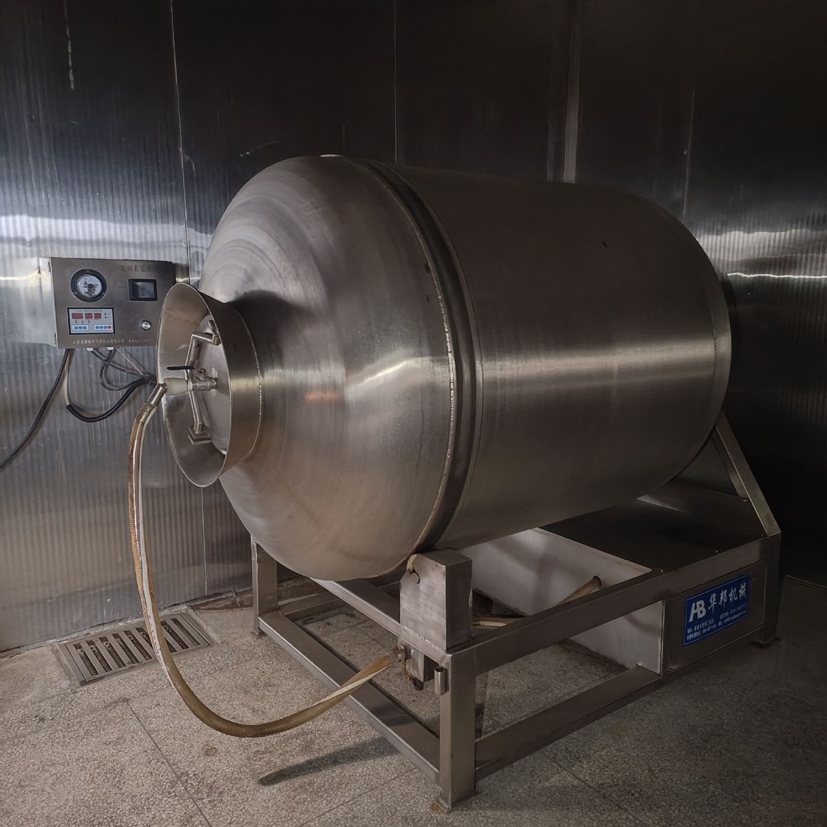 转让2000升变频滚揉机 二手液压真空滚揉机-1