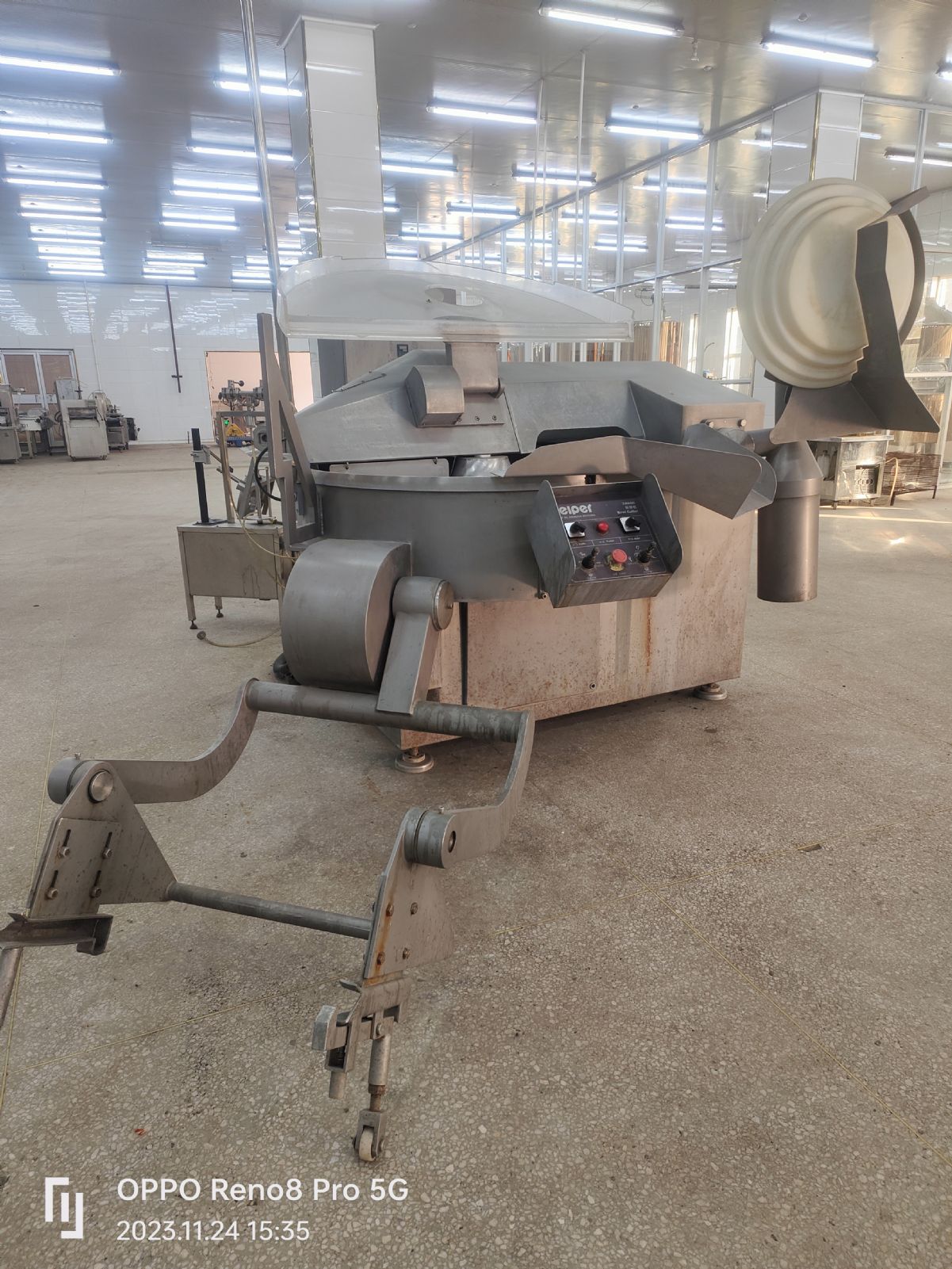 转让二手330型真空斩拌机 二手200汉普斩拌机 -1