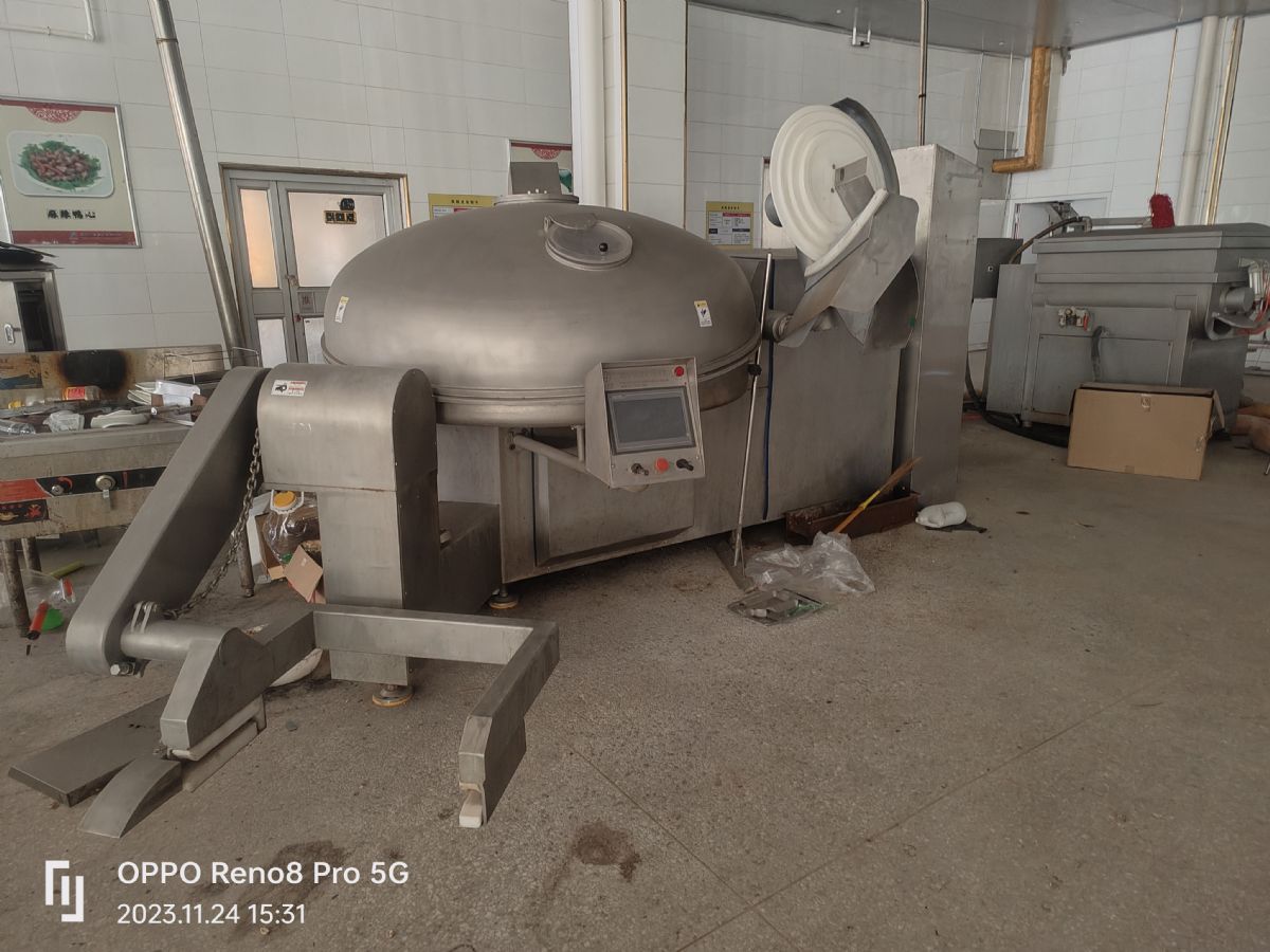 转让二手330型真空斩拌机 二手200汉普斩拌机 -2