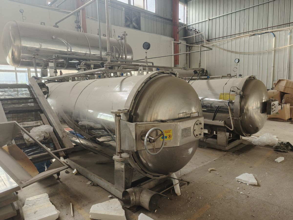 二手杀菌锅 二手高温灭菌锅 二手杀菌线-2