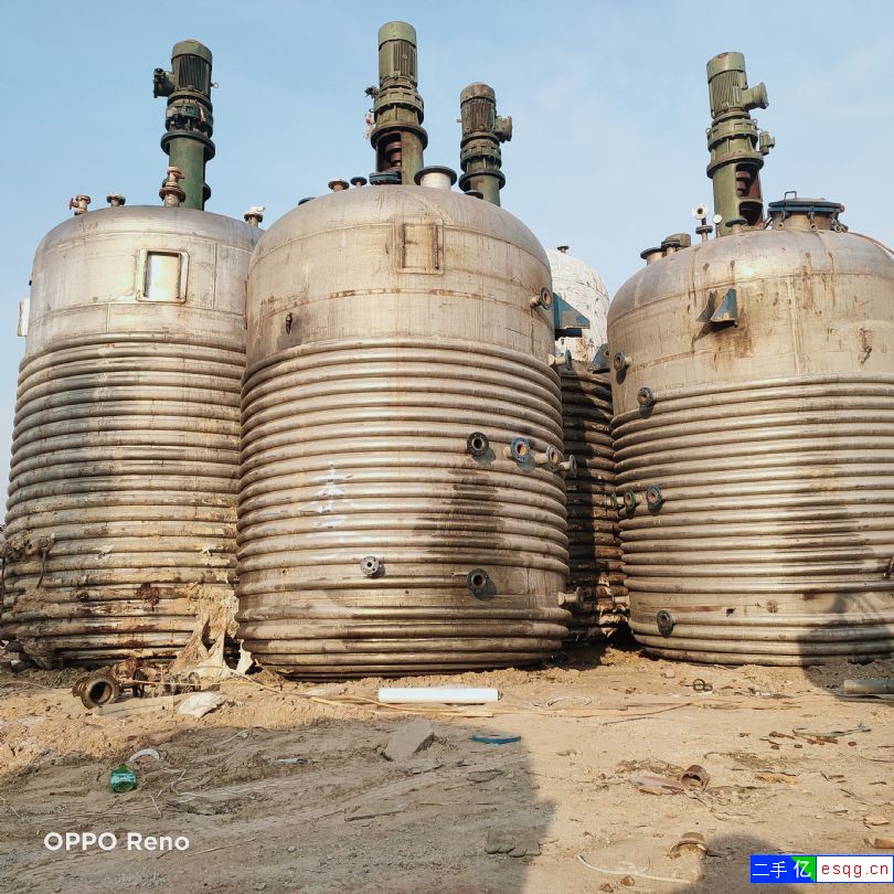 转让二手反应釜20吨导热油反应釜 二手高压反应釜-1