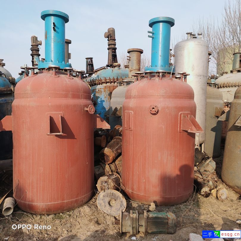 转让二手反应釜20吨导热油反应釜 二手高压反应釜-2