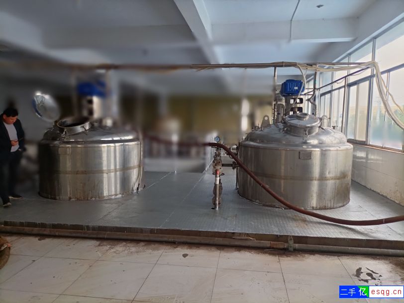 转让二手10吨搪瓷反应釜 20吨闭式陶瓷反应釜-1