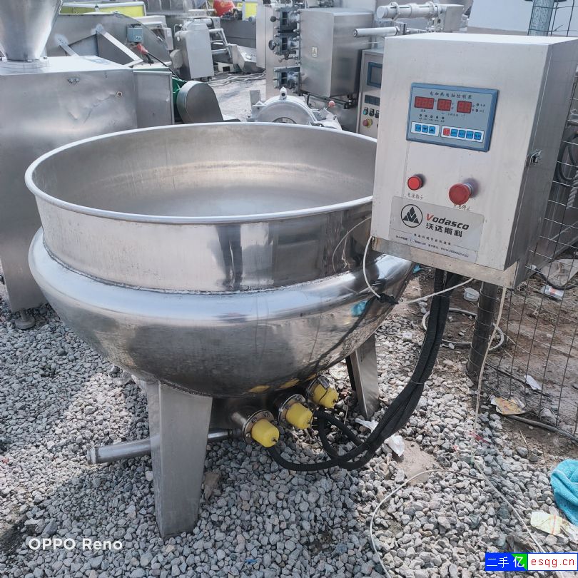 转让二手熬奶锅  二手电加热夹层锅  二手600升-1