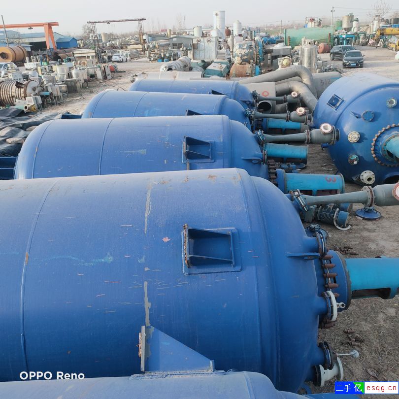 出售5吨扬阳搪瓷反应釜  二手10吨搪瓷反应釜 二-2