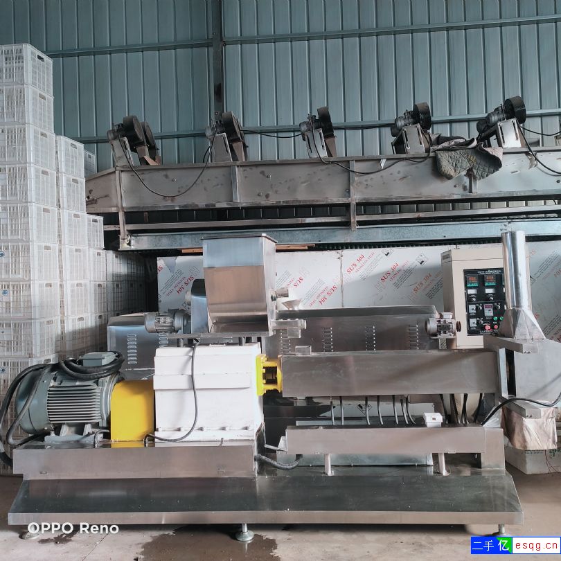 转让85型预糊化膨化机  二手早餐粉70双螺杆膨化-2