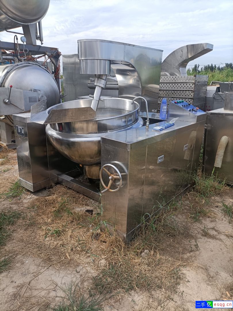 转让二手燃气行星炒锅  二手多抓行星炒浆锅-2