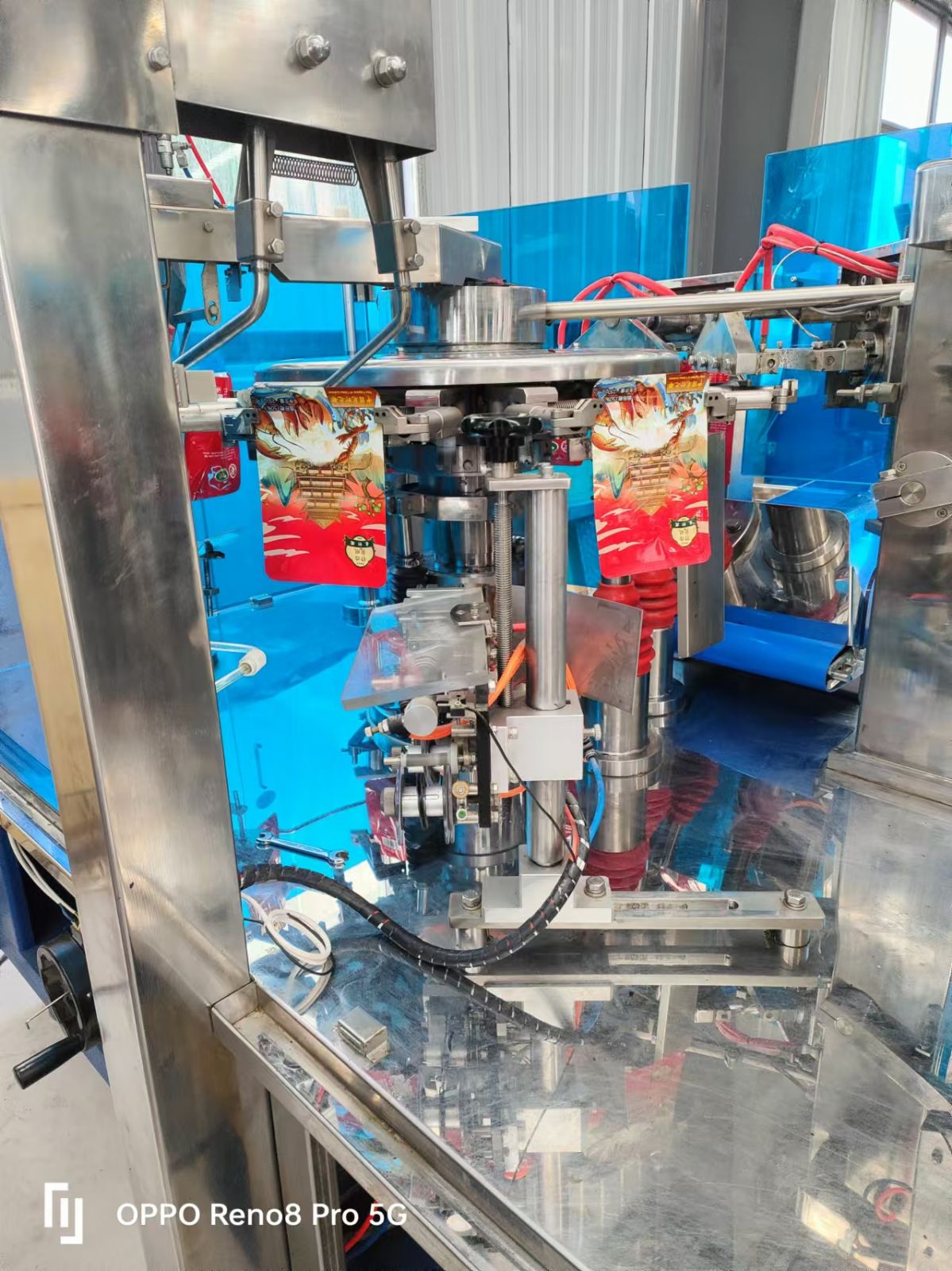 出售二手200型给袋包装机：古川8工位给袋式包装机-2