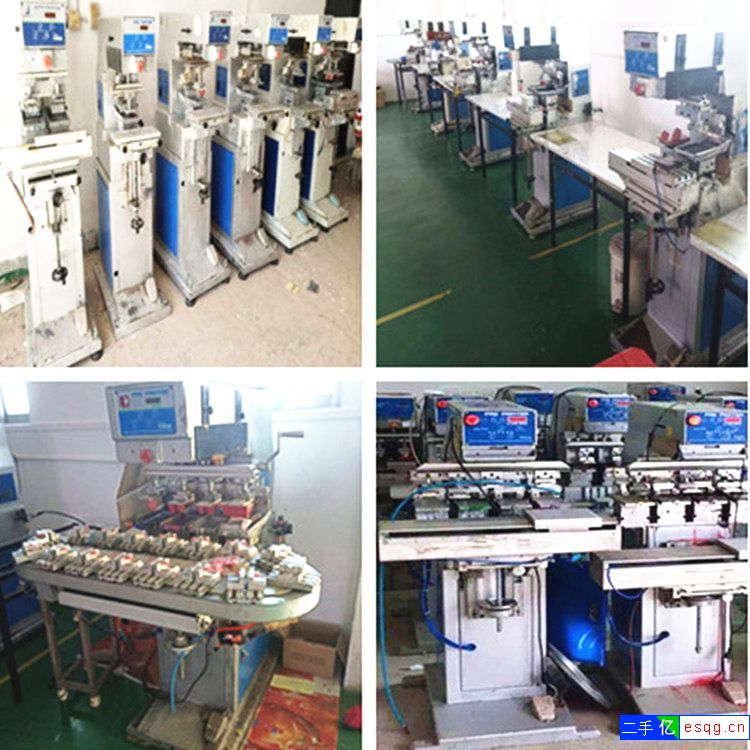 二手移印机 单色 双色 四色 六色 八色 转盘 穿-1