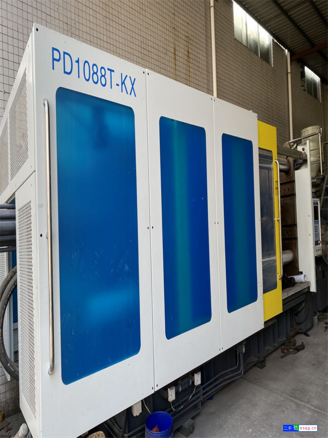 转让佳明注塑机1088吨原装三组伺服9成新二手出售-2