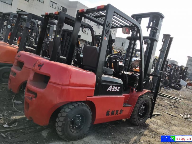 宁夏转让二手3吨5吨7吨8吨10吨合力杭州叉车-2
